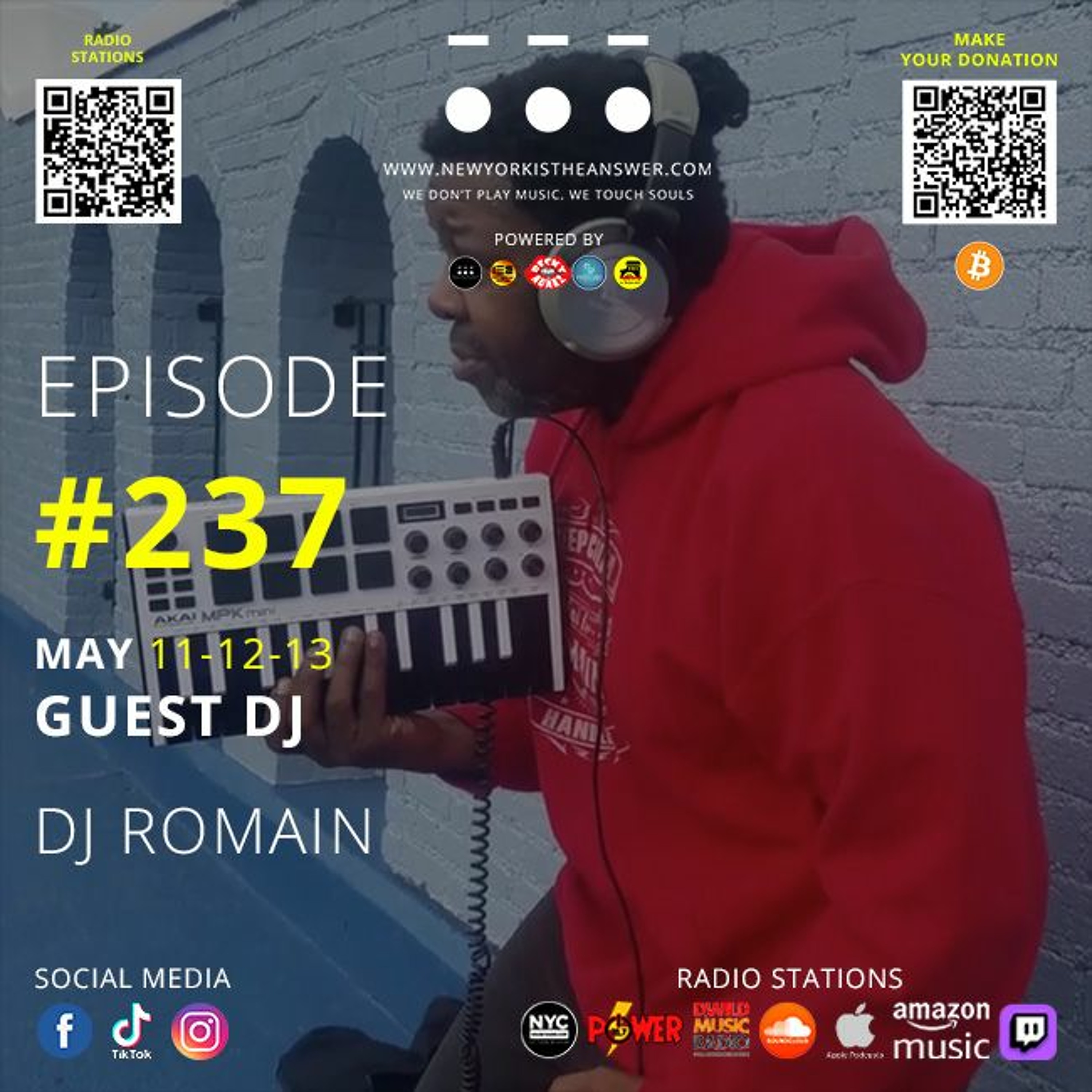 NYITA - S6 - E237 - DJ ROMAIN - MAY 11-12-13 episode artwork