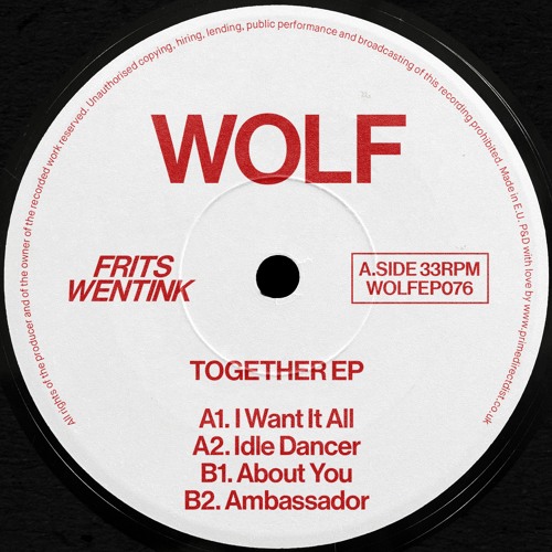 PREMIERE: Frits Wentink - I Want It All [Wolf Music]