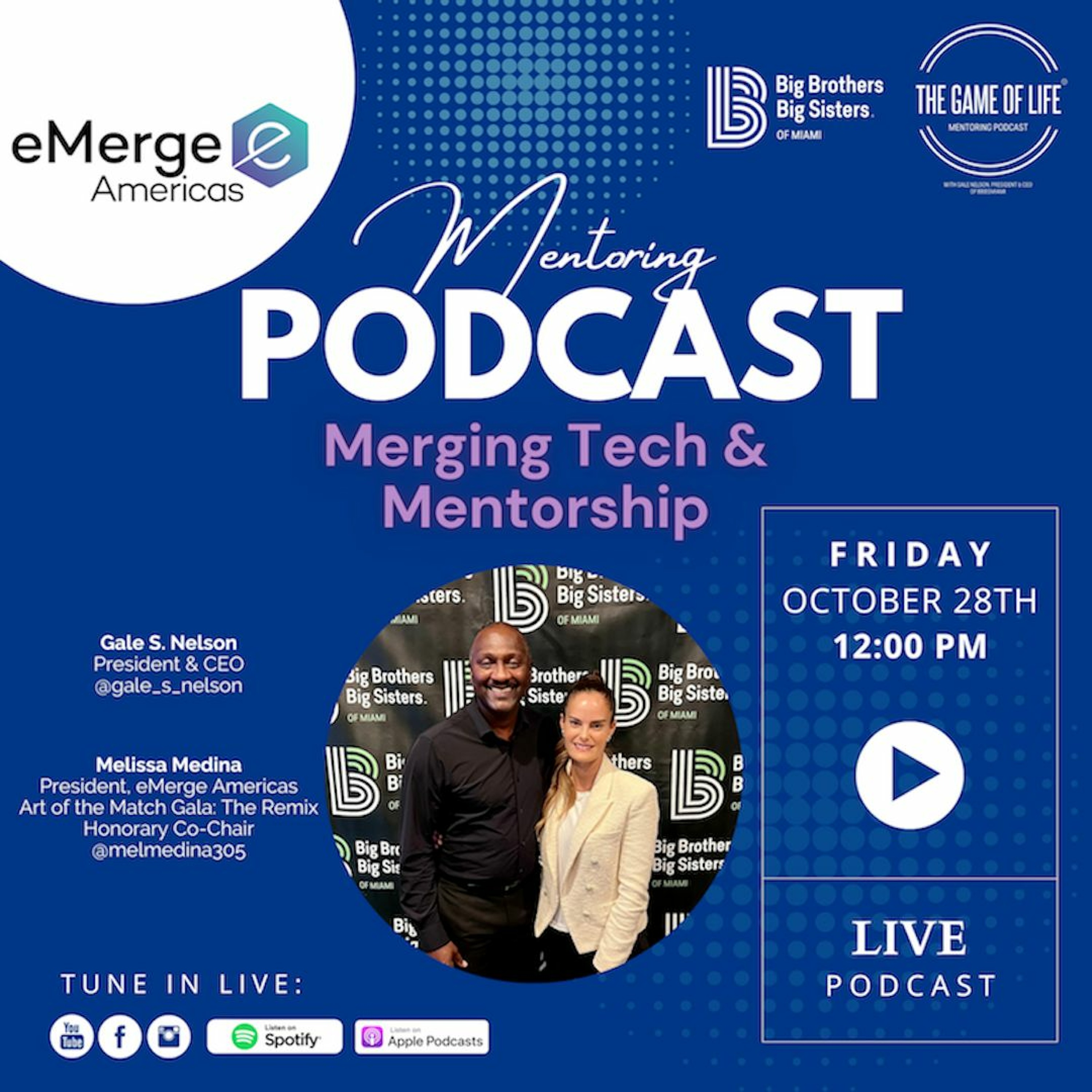 The Game Of Life Podcast | "Merging Tech & Mentorship" episode artwork