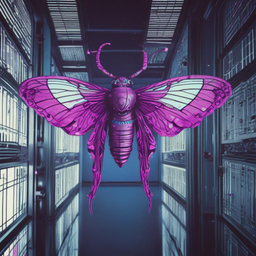 Death Moth Entity Cyber Death Moth