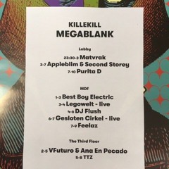 Feelaz @ Killekill Megablank - about blank Berlin 28.12.19