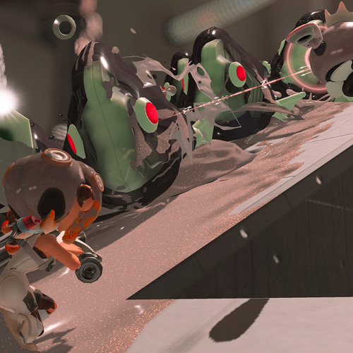 Splatoon 3 Side Order - jitt3rs (Stage: Escort the TurbineTower 3)