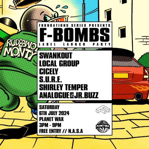 Shirley Temper @ F-Bombs Label Launch Party, Planet Wax
