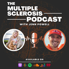 Jenn sits with MS4MS founder and CEO Sam Greenberg