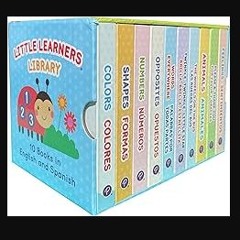 PDF/READ 💖 Bilingual 10 Board Books in Spanish and English: Little Library set includes Counting,