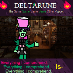 Everything I comprehend. Everything I comprehend. Everything I comprehend. Is- (Cover)