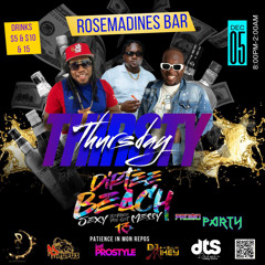 Dirtee Beach Promo #THIRSTYTHURSDAY