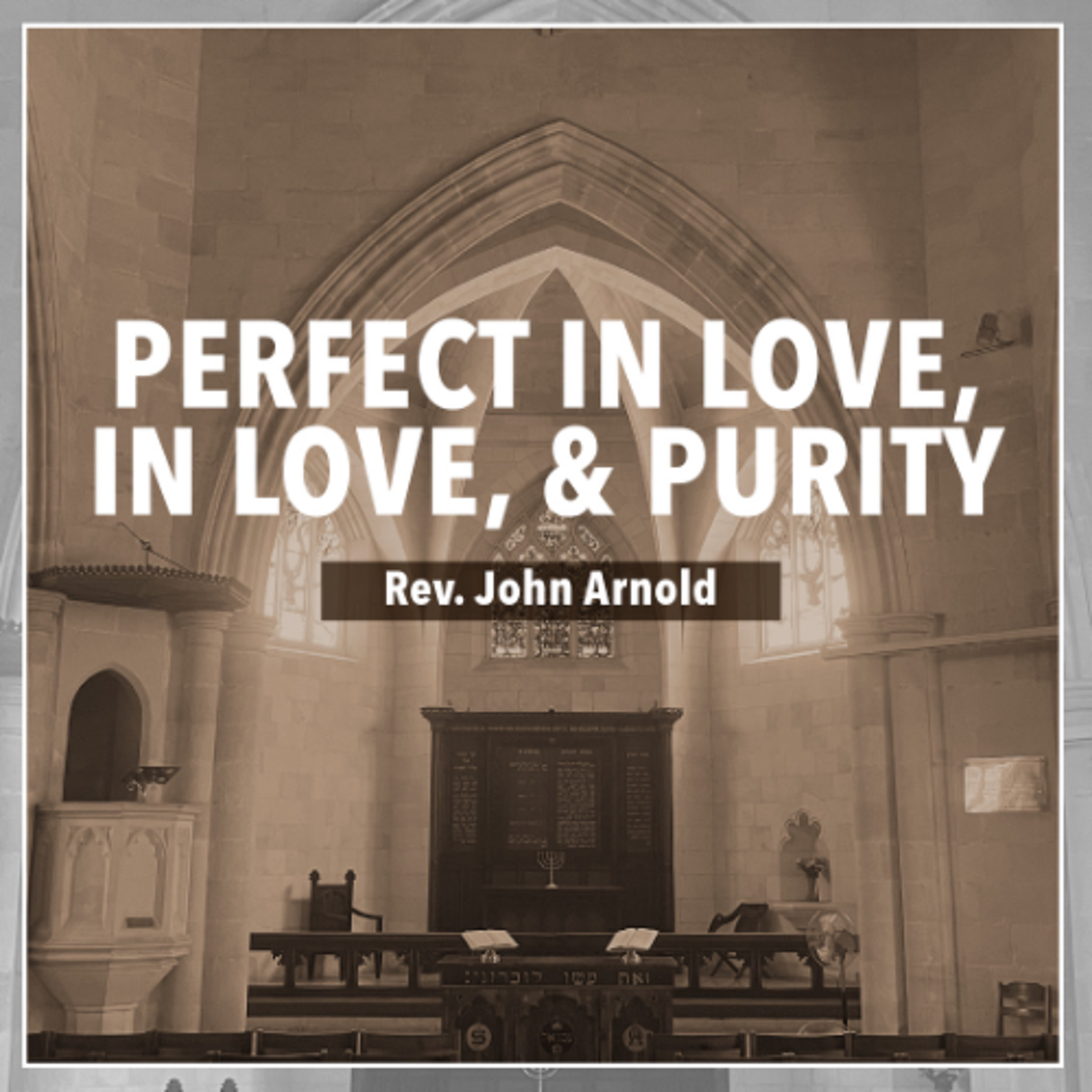 Perfect in Power, in Love, and Purity | Rev. John Arnold_1 episode artwork