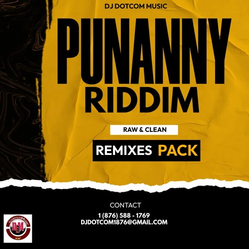 PUNANNY RIDDIM REMIXES PACK (RAW & CLEAN)✅