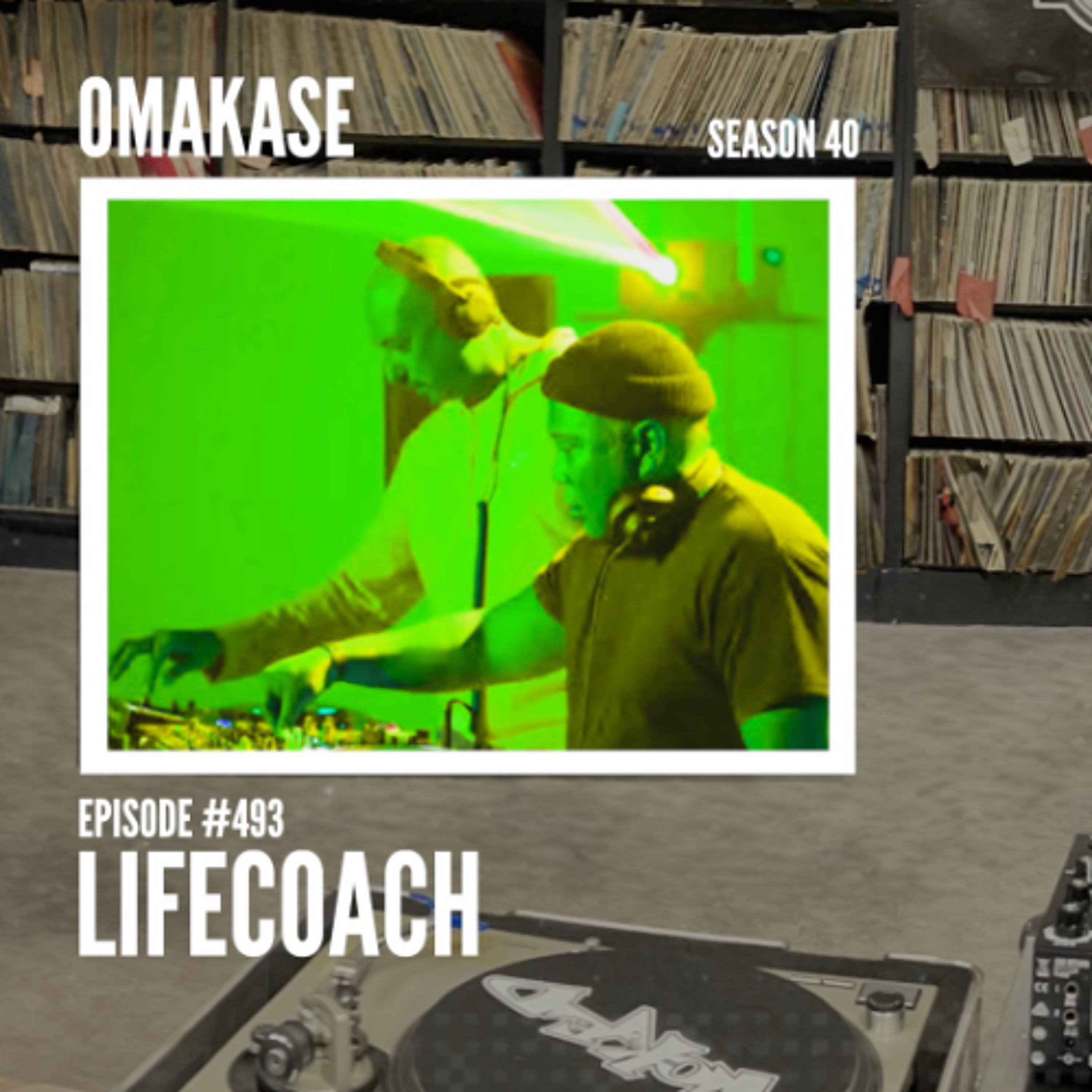 OMAKASE 493, LIFECOACH episode artwork