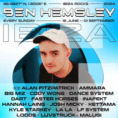 Luvstruck Live @ Ben Hemsley’s Ibiza Rocks Pool Party July 14th 2024