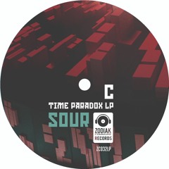 ZC032LP - SOUR - Time Travellers - Time Paradox LP - Zodiak Commune Records