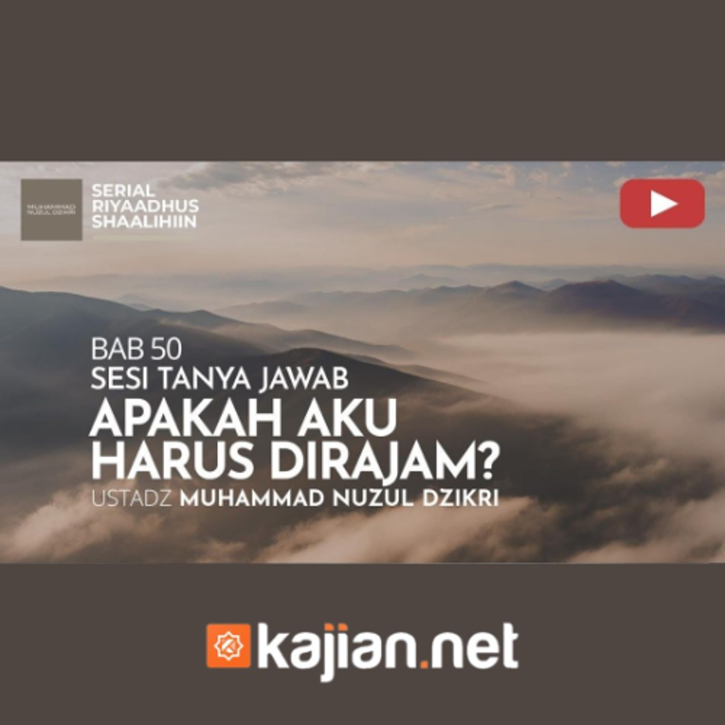 1923. Apakah Aku Harus Dirajam? - Ustadz Muhammad Nuzul Dzikri, Lc. episode artwork