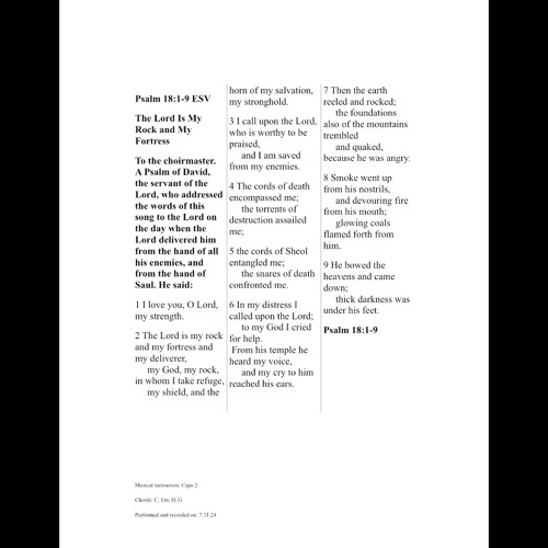 Psalm 18:1-9