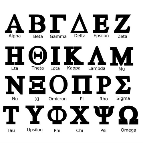 Greek Alphabet Song Rap