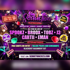 21 DEGREES X TOO TURNT PRESENTS- SEDUCTION (VALENTINES EVENT) MIXED BY J3 HOSTED BY YKAY & CEORAMZ