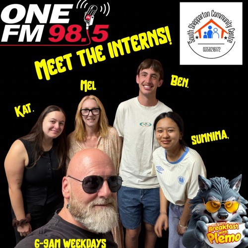 Intern Ben with South Shepparton Community Centre interns Kat & Sumnima