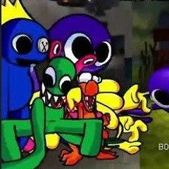 Rainbow Friends2d Vs Rainbow Friends 3d FNF / Friends to your End
