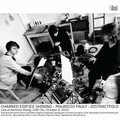 Charred Edifice Shining, for amplified string trio