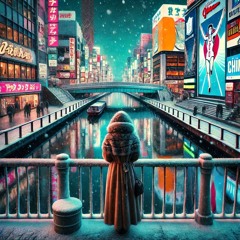 道頓堀の夜はふけて