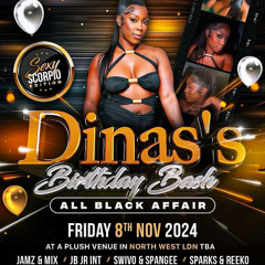 (LIVE AUDIO) JB (DJ) & SHOCKWELL (HOST) @ DINA'S ALL BLACK AFFAIR (08.11.24)