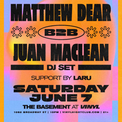 LARU @ The Basement(Vinyl) June 7th 2025