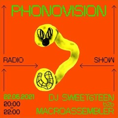 PhonoVision Radioshow w/ DJ Sweet6teen B2b MacroAssembler