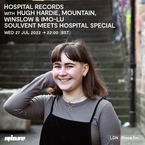 Soulvent Meets Hospital Records with Hugh Hardie, Mountain, Winslow & imo-Lu - 27 July 2022