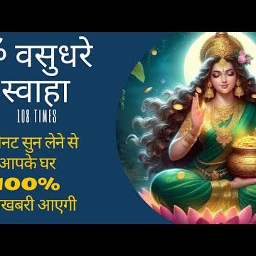 Om Vasudhare Swaha 108 Times || ॐ वसुधरे स्वाहा || POWERFUL MONEY MANTRA FOR ABUNDANCE