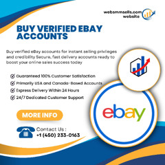 Buy Verified eBay Accounts Fast Delivery & Low Prices