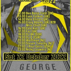 Faz - Live @ George Bar Amsterdam 'ADE' October '22