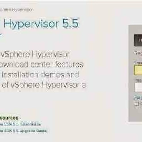 VMware VSphere Hypervisor ESXi 5.1.0U1-1065491 X86 64 ISO (2013) Free [NEW] Download