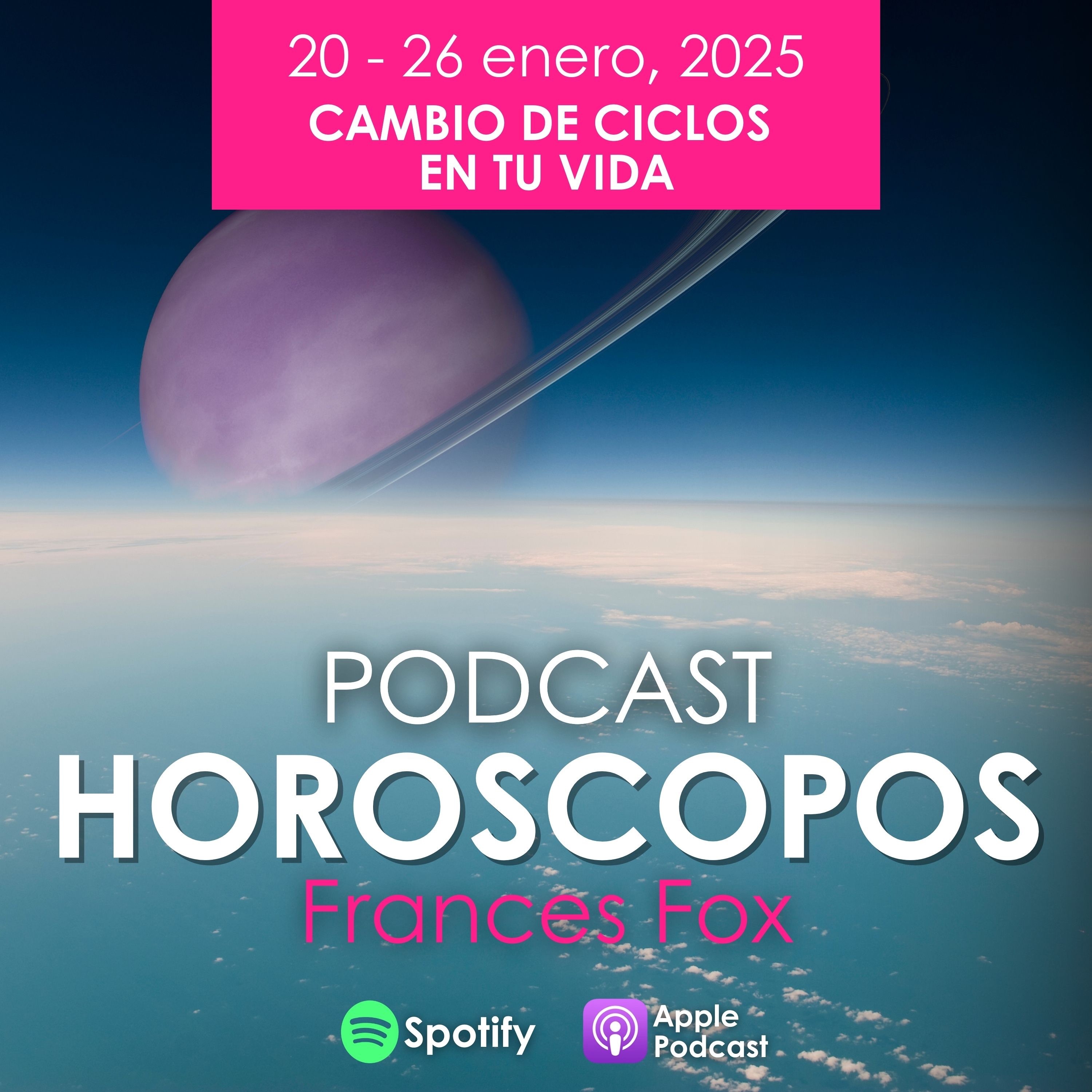 HOROSCOPOS 20-26 de enero 2025 Cambio de ciclo en tu vida
