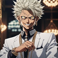 Image of iced out anime character
