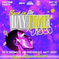 Pete Bromley - Back In The Daytime Disco - Congleton Pt3 19-7-25