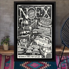 NOFX Portland OR June 29th-30th 2024 Poster