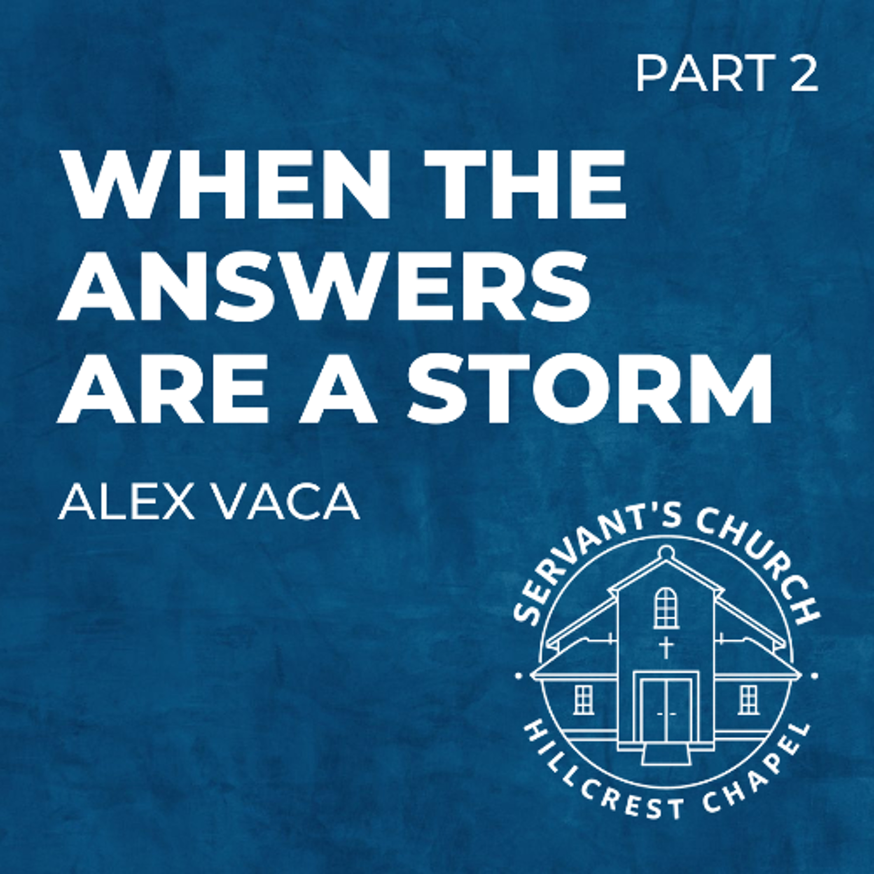 “When the Answers Are a Storm” Part 2 - Job 3v30 / Psalm 88 [8th March 2026] episode artwork