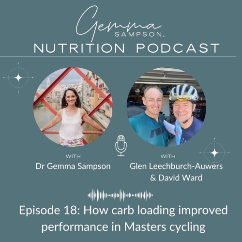 Stream 18. How carb loading improved performance in Masters cycling by