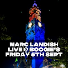 Live @ Boogie’s Bar • Friday 5th Sept 2025