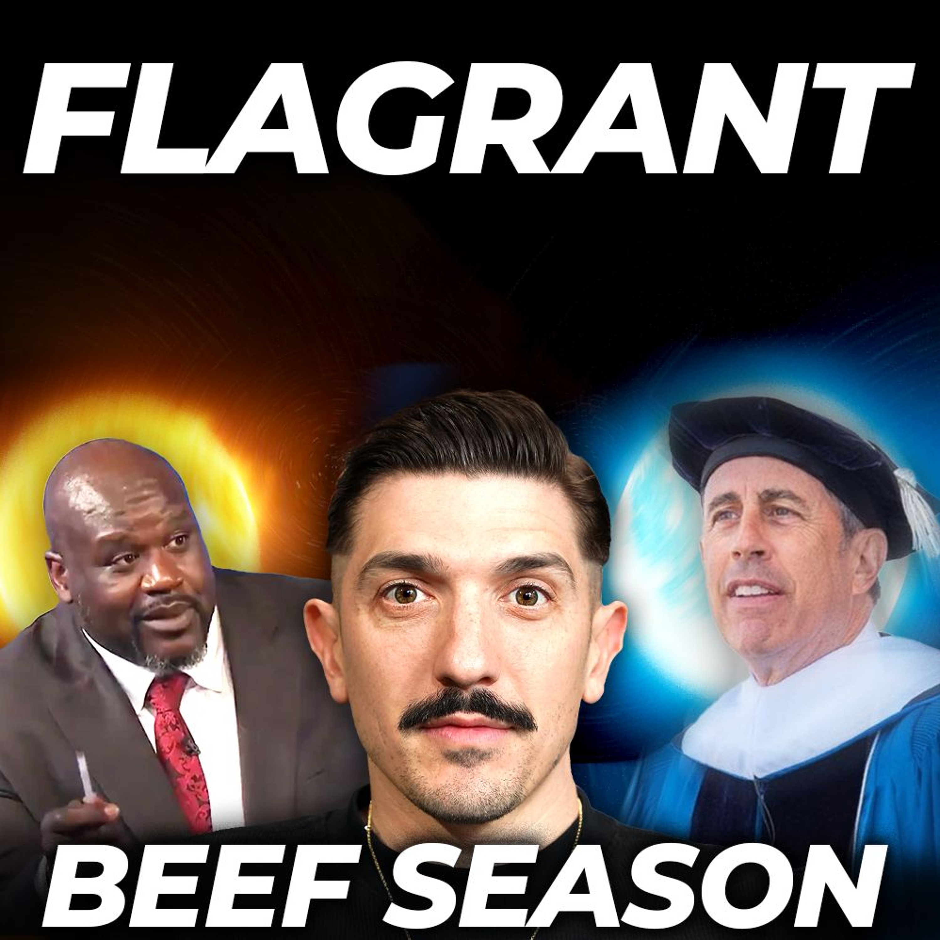cover of episode Shannon Sharpe vs Shaq Heated Beef, Vitaly Pedo Hunting, & Seinfeld Commencement Walk Out