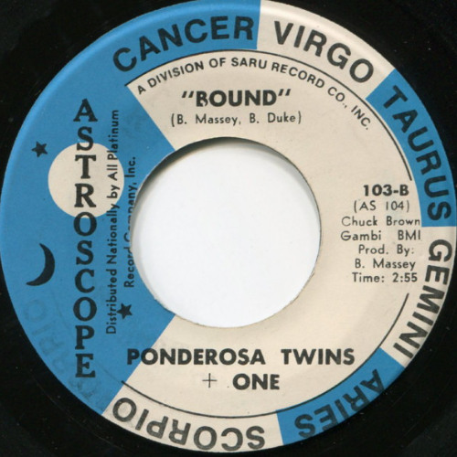 Bound - Ponderosa Twins Plus One (YAMA//SATO & IVY EDIT)