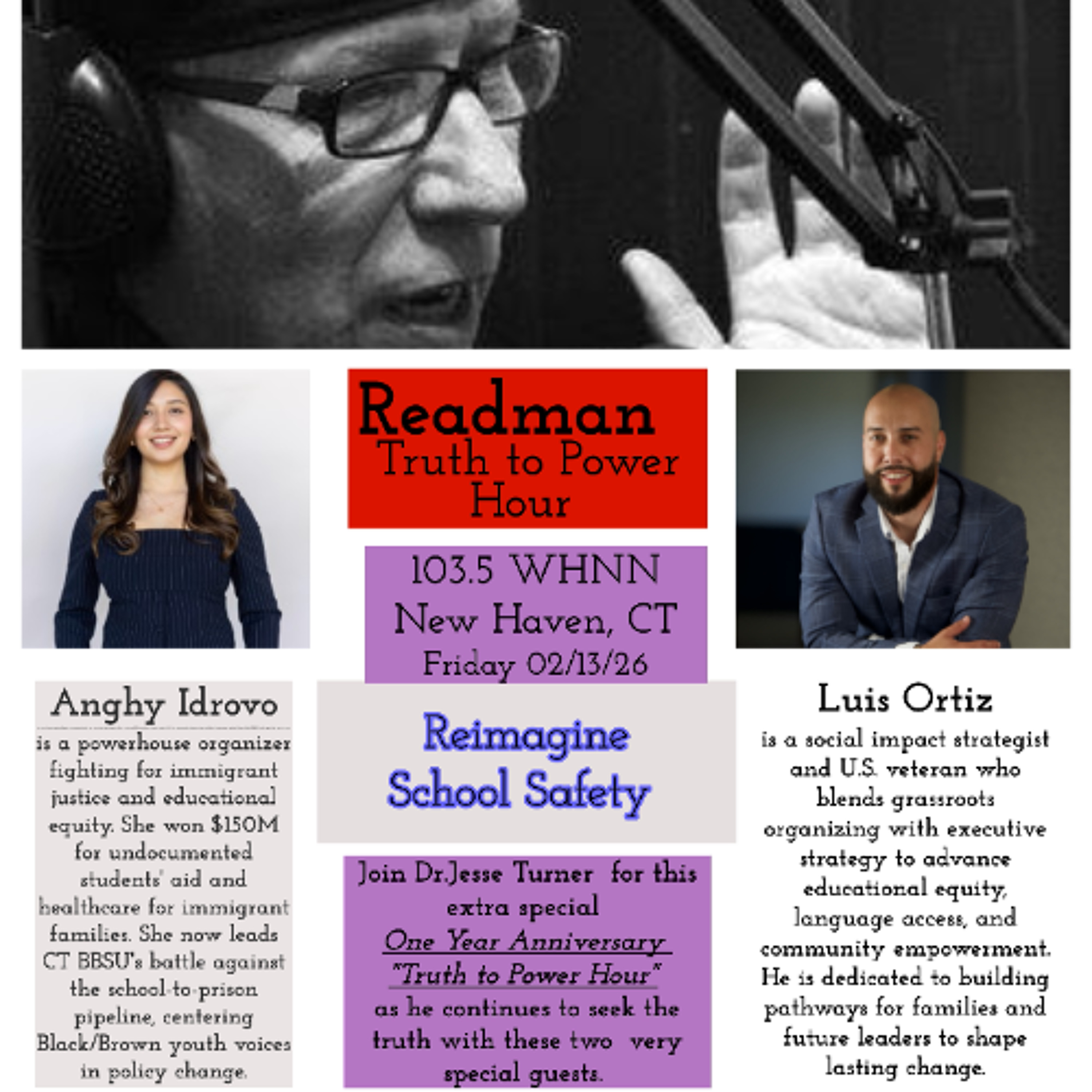 The Readman Truth To Power Hour: Re-Imagining School Safety Coalition episode artwork