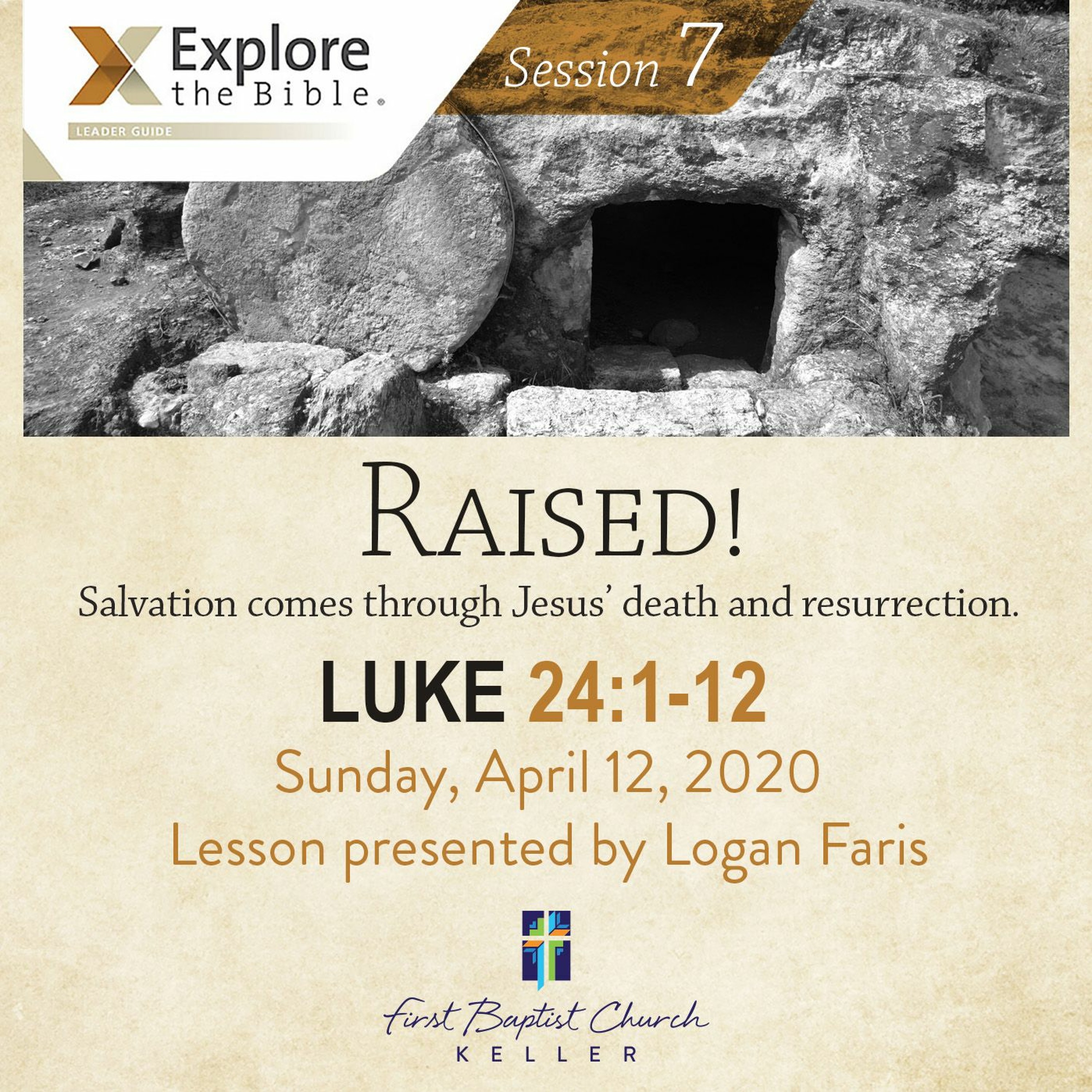 Explore the Bible-Lesson 7 for 04-12-20 episode artwork