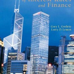 GET EBOOK EPUB KINDLE PDF Mathematics of Interest Rates and Finance by  Gary C. Guthr