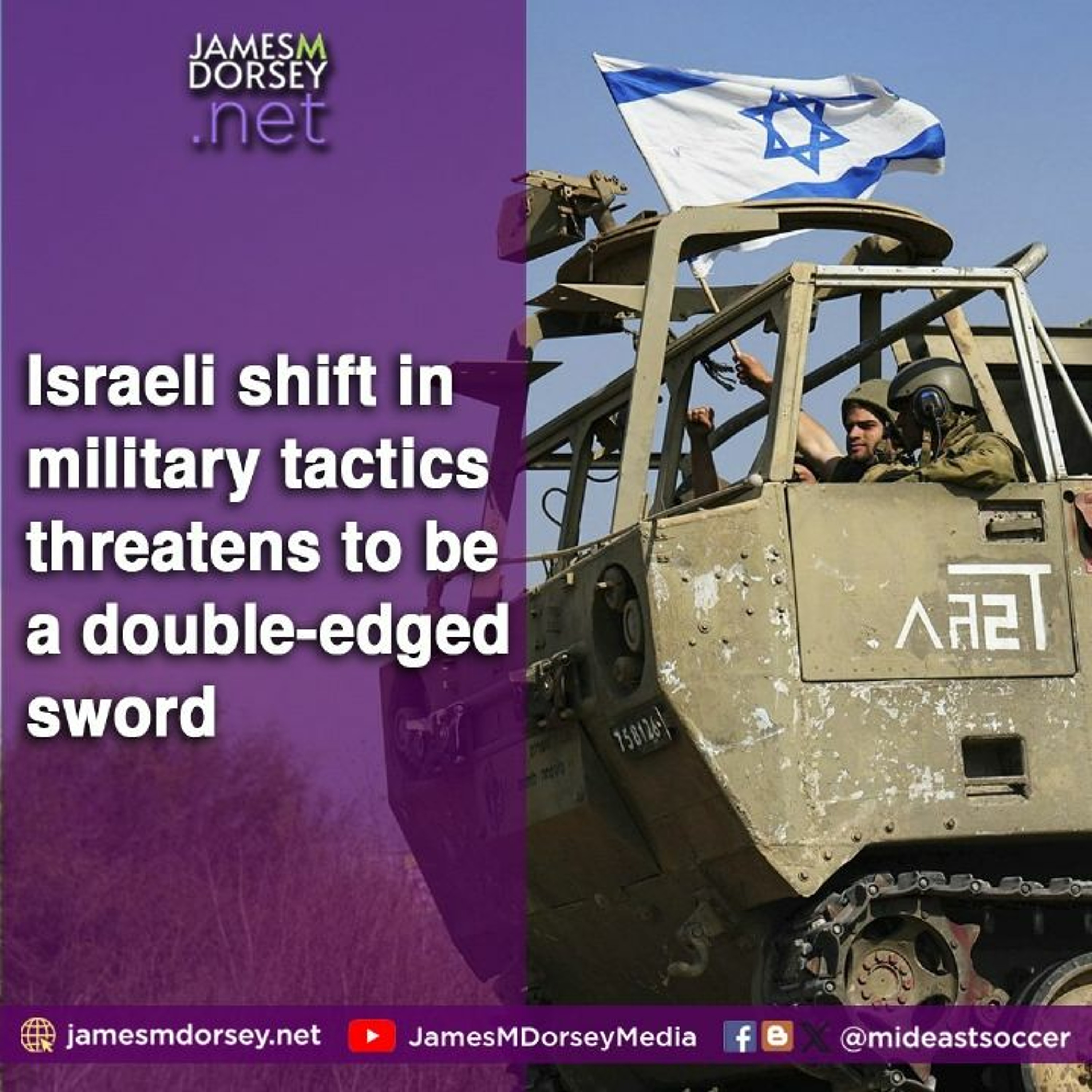 Israeli Shift In Military Tactics Threatens To Be A Double - Edged Sword episode artwork