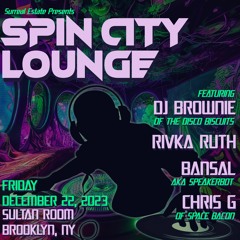 CHRIS G - SPIN CITY LOUNGE - 12.22.23