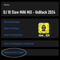 DJ 10 Slow MiNi MiX 2024 - UnBlock شيل البلوك