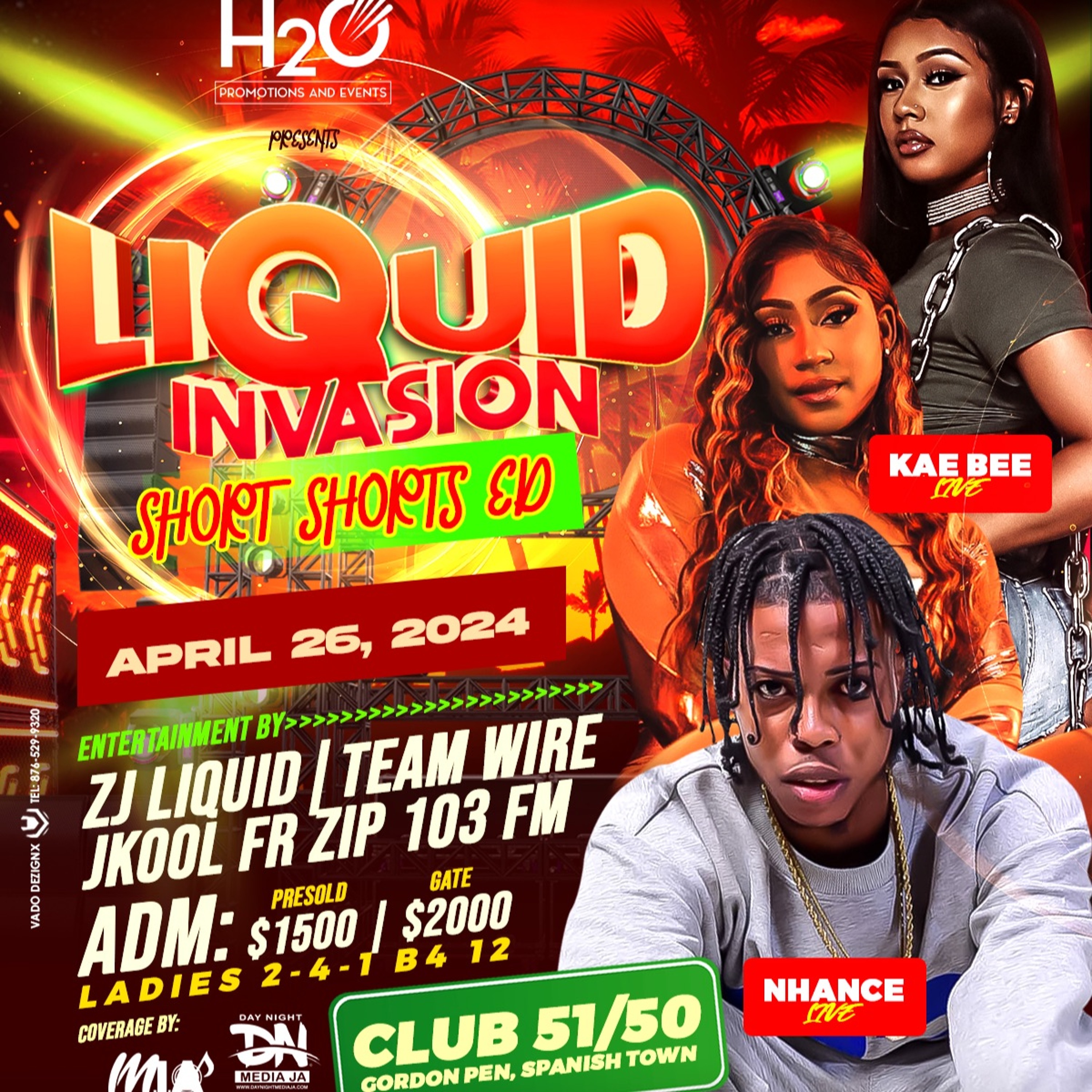 LIQUID INVASION SPANISH TOWN  - NHANCE : KAE BEE ZJ LIQUID TEAM WIRE JKOOL episode artwork