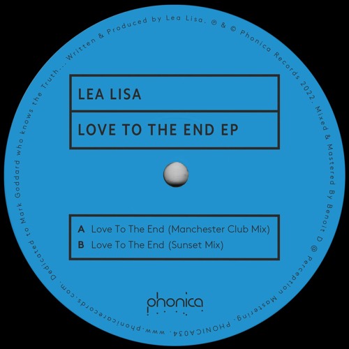 DC Promo Tracks: Lea Lisa "Love To The End" (Sunset Short Mix)