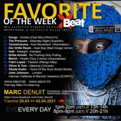 Favorite Of The Week // Xbeat Radio Week 26.03-02.04.21